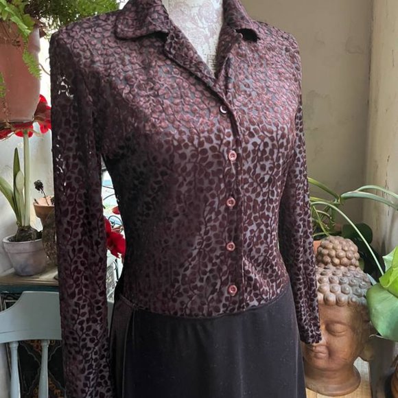 Boutique Designer Couture Dress - Picture 2 of 8